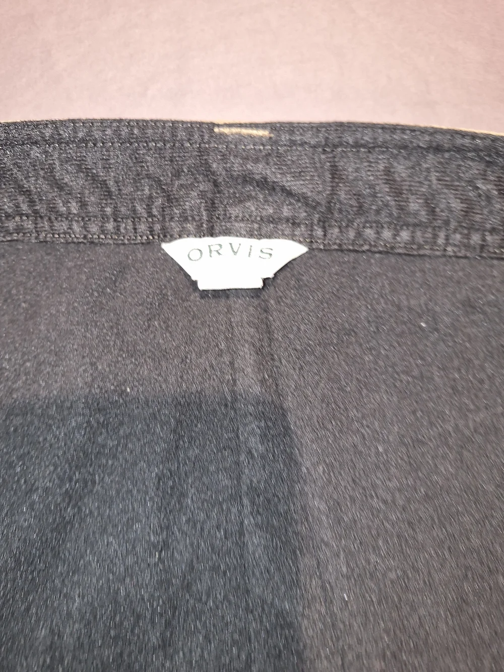 Orvis Men's Tan Fleece Lined Pants. Inseam Length Altered To 24
